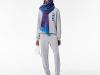 Мужской хлопковый свитшот Lacoste с флисом