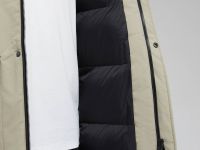 Утепленная парка с капюшоном