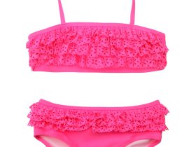 Купальный костюм трикотажный для девочек