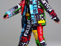 Комплект текстильный с полиуретановым покрытием для мальчиков: куртка, полукомбинезон