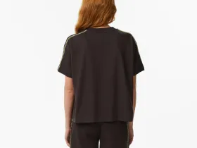 Женская хлопковая футболка Lacoste