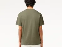 Мужская хлопковая Футболка Lacoste с коротким рукавом