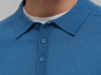 Джемпер-поло с шерстью