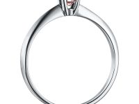 Кольцо из белого золота э0912к_0719020_pink