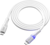 Кабель Red Line pro Shimmer USB-C / USB-C 1 м Белый