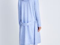 Кардиган из шерсти с поясом