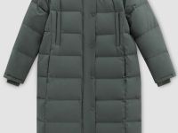 Пальто утепленное с утиным пухом