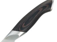 Нож кухонный хлебный Okroshka Truffle 20.6 см, сталь 9cr18mov, рукоять Pakka Wood