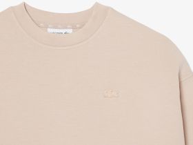 Женская двусторонняя толстовка Lacoste оверсайз