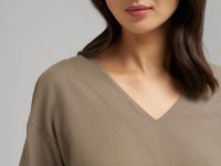 Свободная блузка со льном