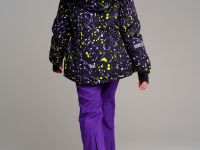 Куртка текстильная с полиуретановым покрытием для девочек