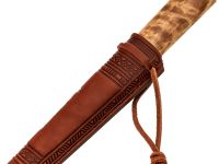 Северный нож малый СЫНДЫЫС, мастер Егор Романов, сталь D2, рукоять карельская береза