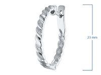 Серьги из белого золота с бриллиантами э0901сг08181000