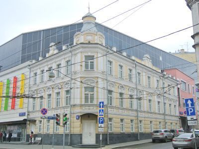 Дом, где на конспиративной квартире в первой половине марта 1906 г. Ленин Владимир Ильич выступал на совещании работников Московской партийной организации, на котором обсуждалась написанная им "Тактическая платформа к IV Объединительному съезду РСДРП"