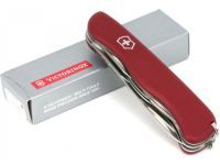 Нож перочинный Victorinox Picknicker, сталь X50CrMoV15, рукоять Nylon, красный, 11 функций, 111мм