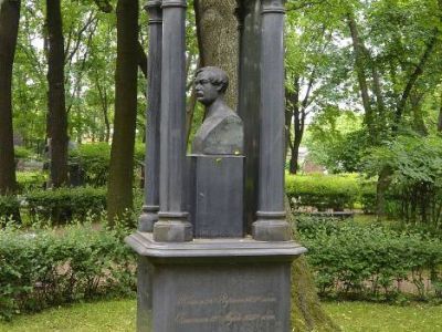 Могила Каратыгина В.А. (1802-1853), актера