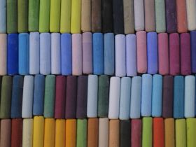 Пастель сухая ручного изготовления nuance., ORANGE 1 (PY120, PY1, PR48:1)