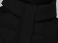 Длинный пуховик с натуральным пухом