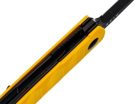 Складной нож Kizer Bamboo, сталь Nitro-V, рукоять G10, желтый