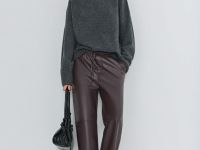 Свитер из мягкой пряжи с шерстью, Серый