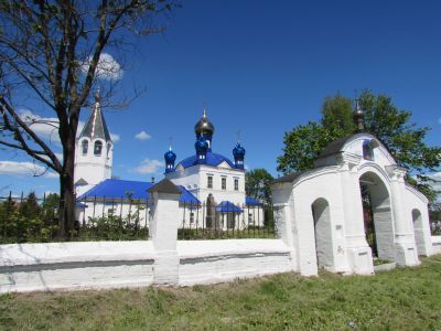 Ансамбль Церкви Казанской иконы Божьей Матери с оградой и воротами