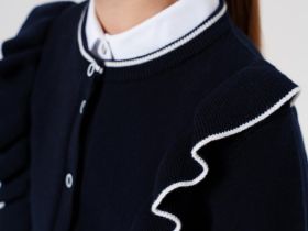 Кардиган трикотажный для девочек