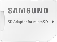 Карта памяти Samsung MicroSDXC 64Гб EVO Plus CL10 с адаптером белый