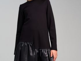 Платье трикотажное для девочек