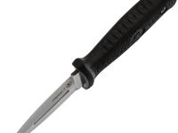 Тактический нож Кизляр ПП Страж-2, сталь AUS-8, рукоять черный эластрон