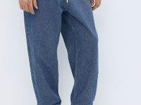 Джинсы джоггеры, Синий