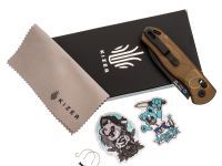 Складной нож Kizer Drop Bear, сталь Nitro V, рукоять PEI