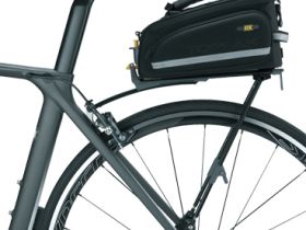 Багажник для шоссейных велосипедов Topeak Roadie Rack with RX Quick Track Plate 700c TA2403 gnn (серебристый)