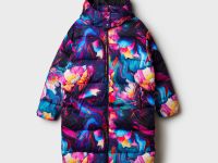 Пальто текстильное с полиуретановым покрытием для девочек