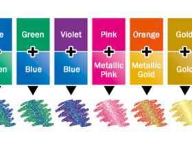 Ручка гелевая Pentel "Hybrid Dual Metallic" 1,0 мм