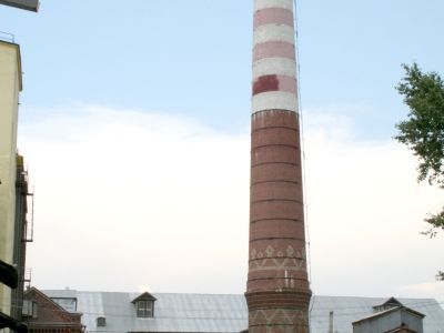 Корпус котельной с трубой