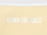 Слитный купальник для девочек, Желтый