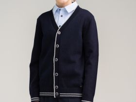 Кардиган трикотажный для мальчиков