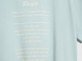 Футболка оверсайз с принтом, Зеленый