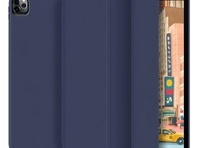 Чехол-книжка Smart Folio Cover для Apple iPad Pro 11 (2024/2025) (полиуретан с подставкой) (Navy Blue)