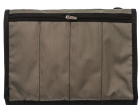 Сумка для 8 фиксированных ножей с замком KTB, оливковый S