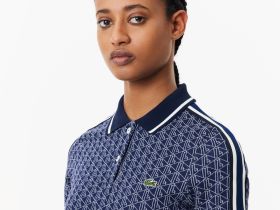 Женское платье-поло Lacoste приталенного кроя