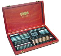 Набор для графики Koh-I-Noor "Gioconda Art Set" 39 предметов, в деревянной коробке