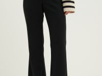 Брюки клеш с шерстью