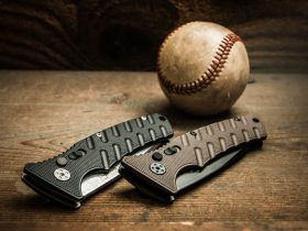 Автоматический складной нож Boker Plus Strike Spearpoint, сталь AUS-8 с покрытием, рукоять алюминий, Coyote