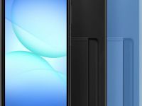 Чехол Samsung Card Slot Case A17 голубой