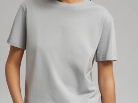 Футболка свободного кроя из хлопкового джерси