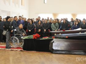 В Якутске простились с Героем России Алексеем Петровым