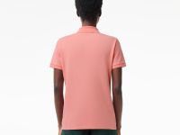 Женское поло Lacoste классического кроя из хлопка пике