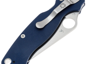 Складной нож Spyderco Paramilitary 2, сталь SPY27, рукоять Cobalt Blue G10