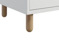 Распашной шкаф Лэтти 2-70x190 Белый
